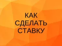 Как сделать ставку